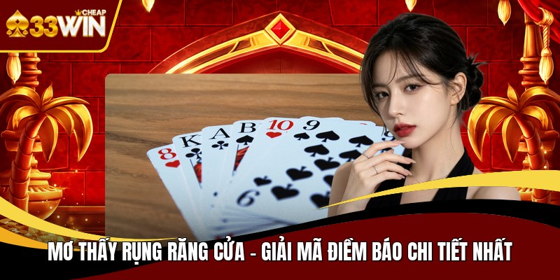 Mơ thấy rụng răng cửa