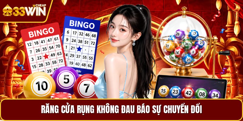 Răng cửa rụng không đau báo sự chuyển đổi
