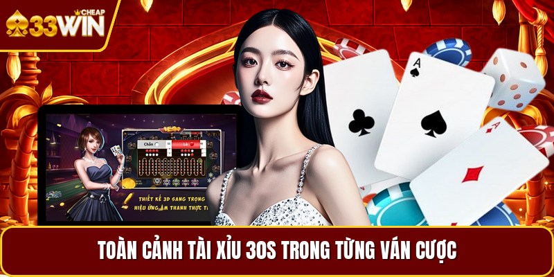 Toàn cảnh tài xỉu 30s trong từng ván cược